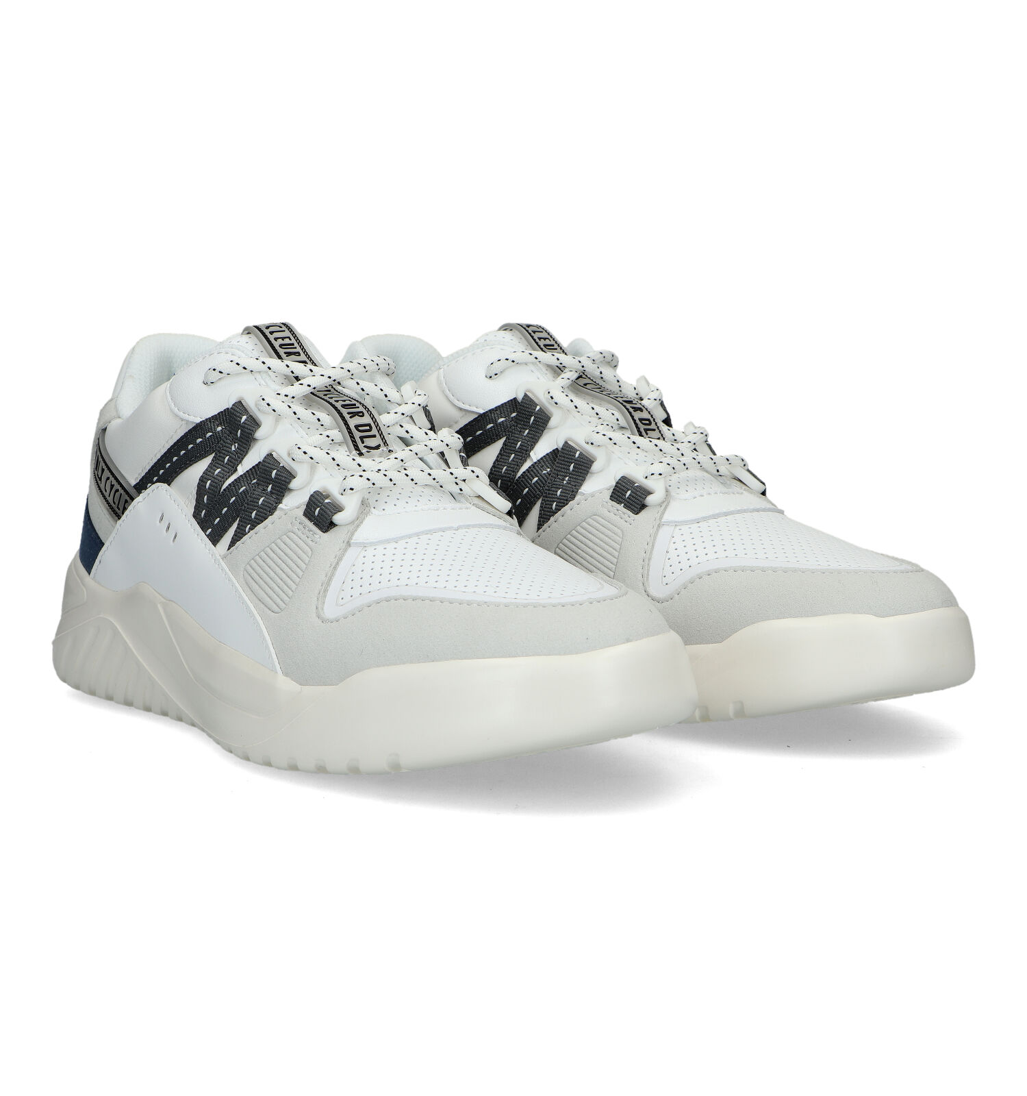 Veterschoenen wit