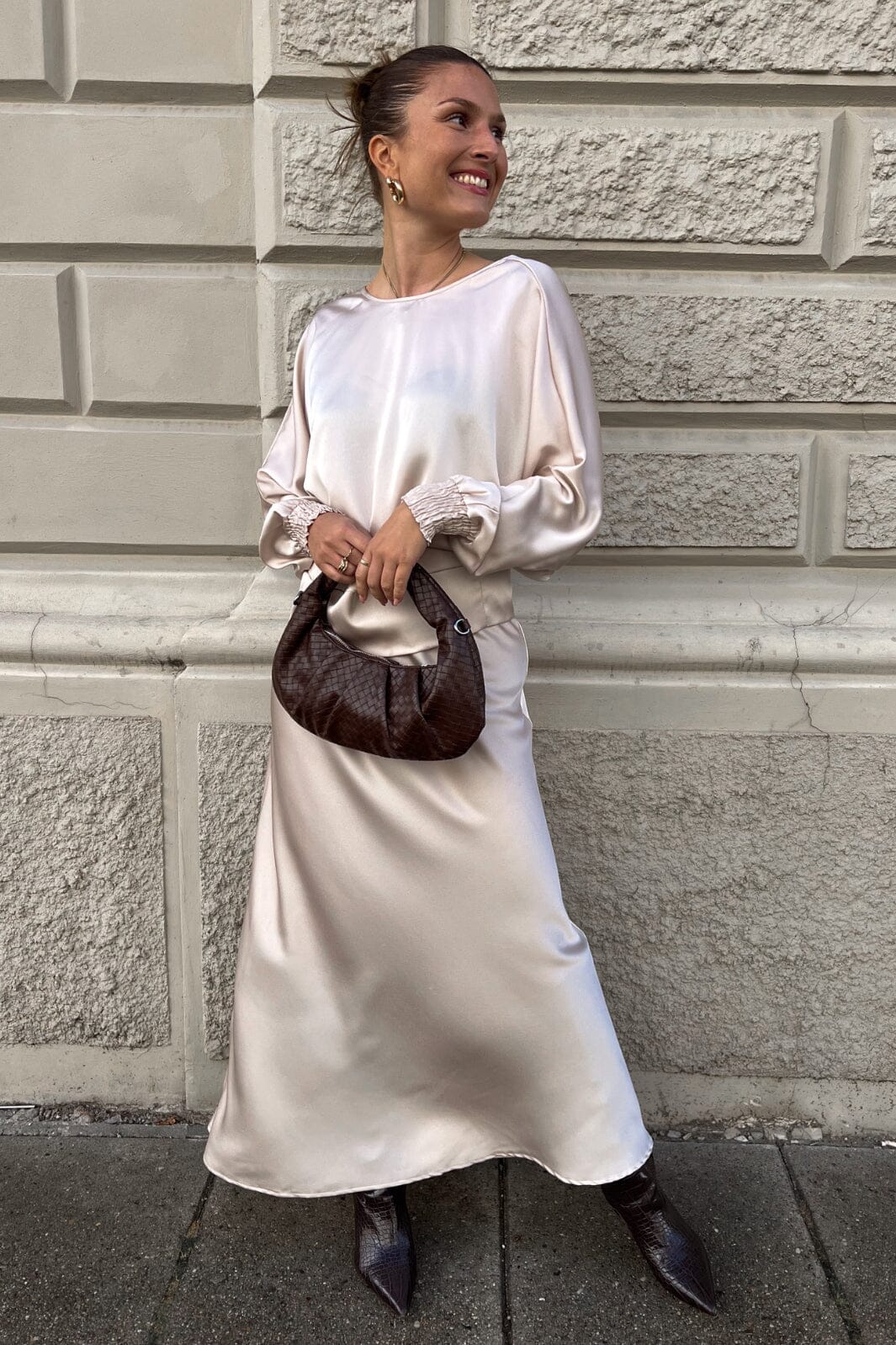 Noella Krista Blouse 726 champagne