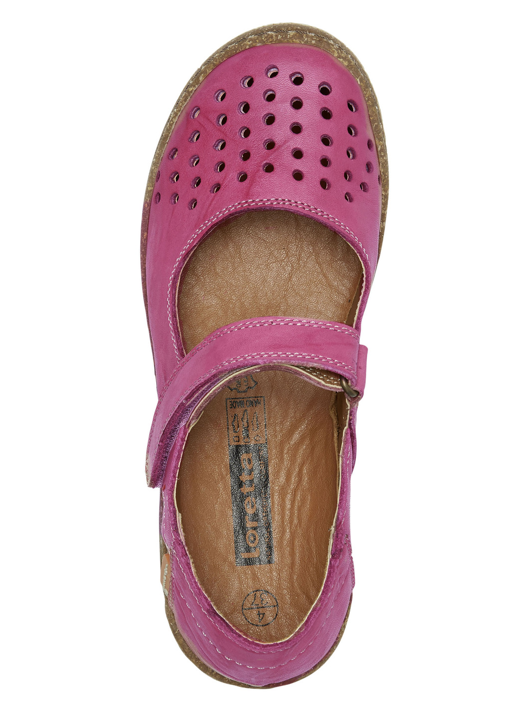 ELENA EDEN Slipper aus schattiertem Nappaleder