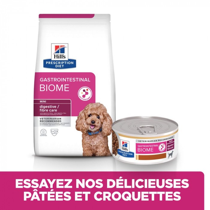 HILL'S Prescription Diet Gastrointestinal Biome Mini au Poulet - Croquettes pour chien