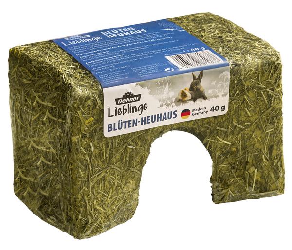 Dehner Lieblinge Nagersnack Blüten-Heuhaus