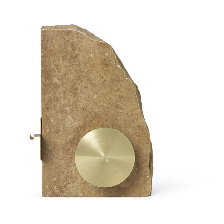 Ferm Living Dérouleur de scotch en travertin | Ocre