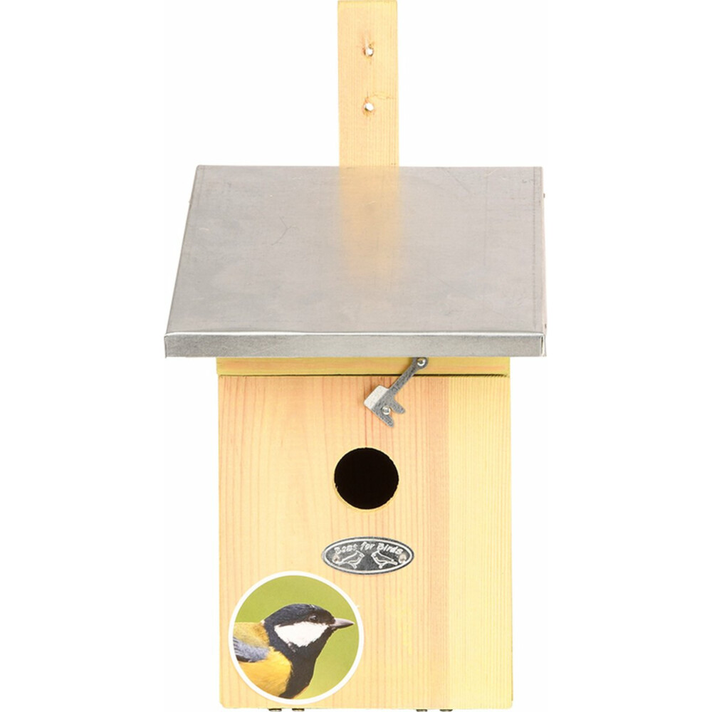 Esschert Design Nestkast Koolmees Naturel