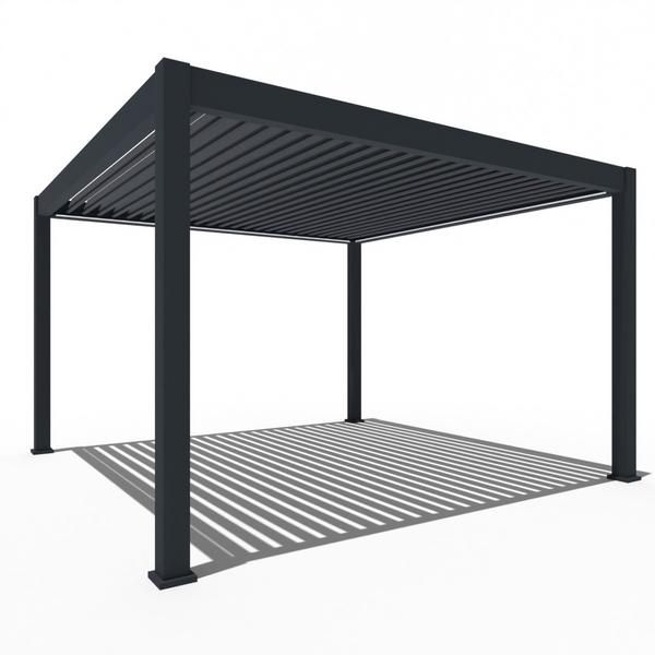 Weide Pergola LED E-Deluxe Plus 4x4, ca.