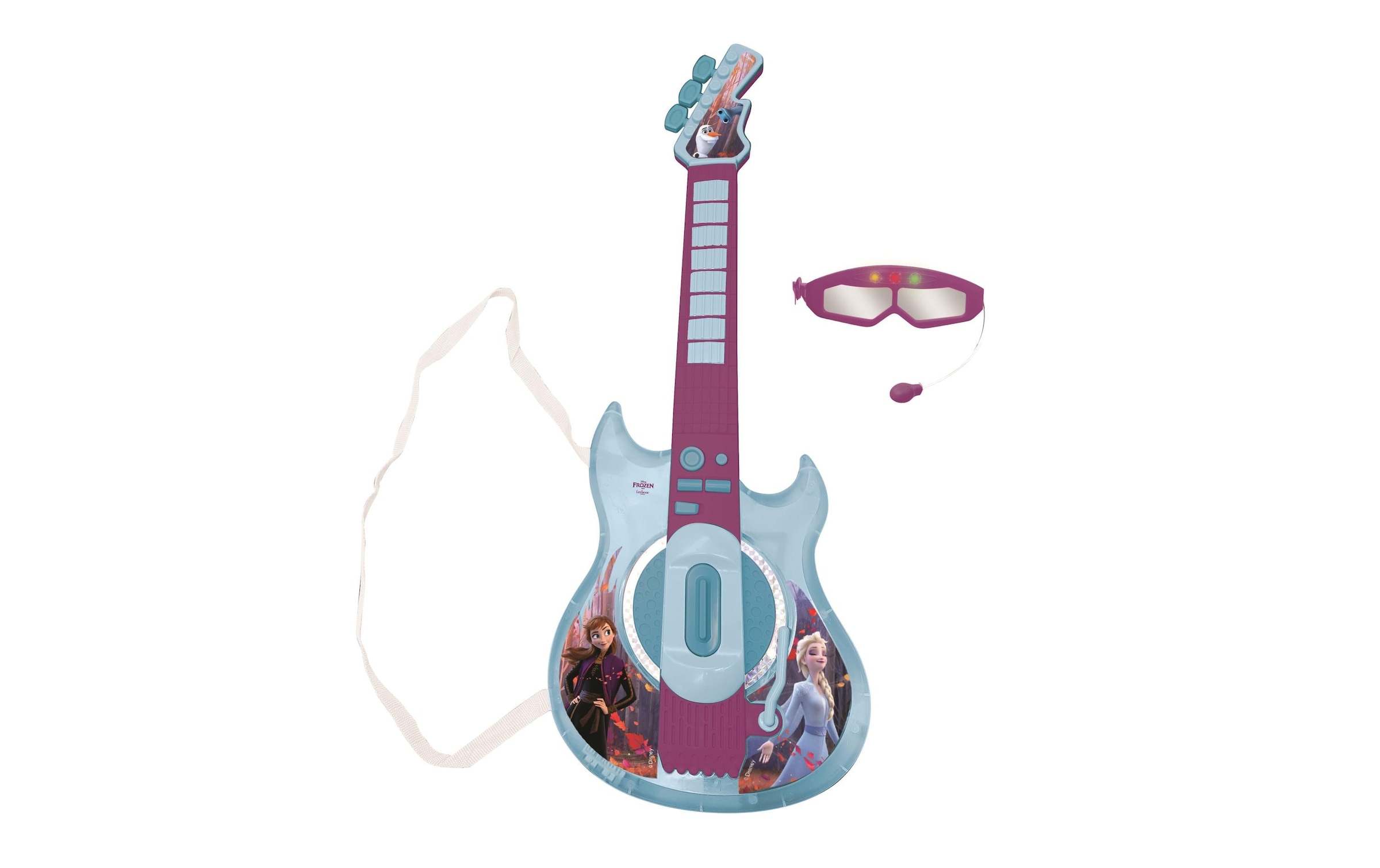 Lexibook® Spielzeug-Musikinstrument »Disney Frozen Elektronische Gitarre«