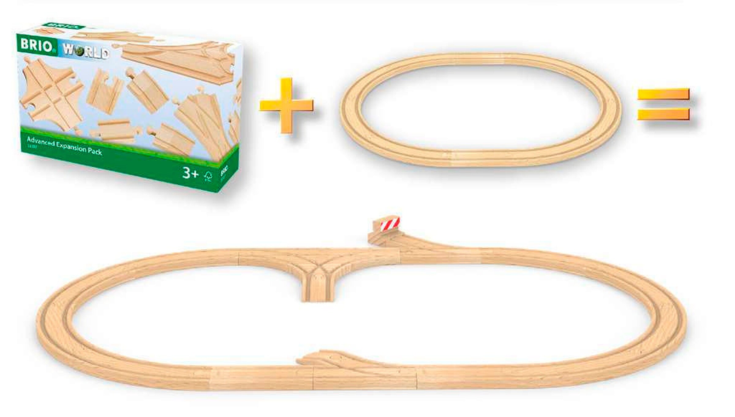 BRIO Schienen- und Weichensortiment