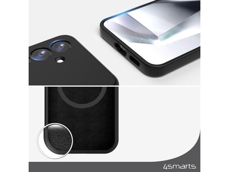 4smarts Back Cover Silicone Galaxy A55 5G Transparent Schutzhülle für das Samsung Galaxy A55