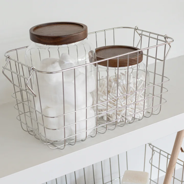 Mette Ditmer - Store-It Aufbewahrungskorb, S, chrom