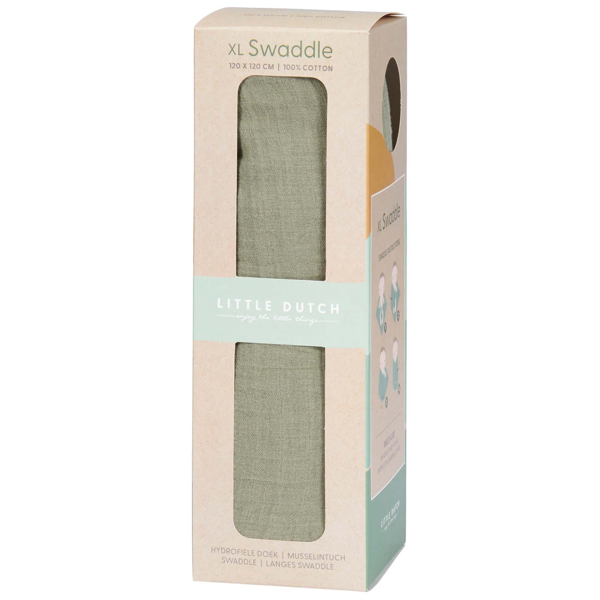 Little Dutch hydrofiele luiers Little Farm  mint