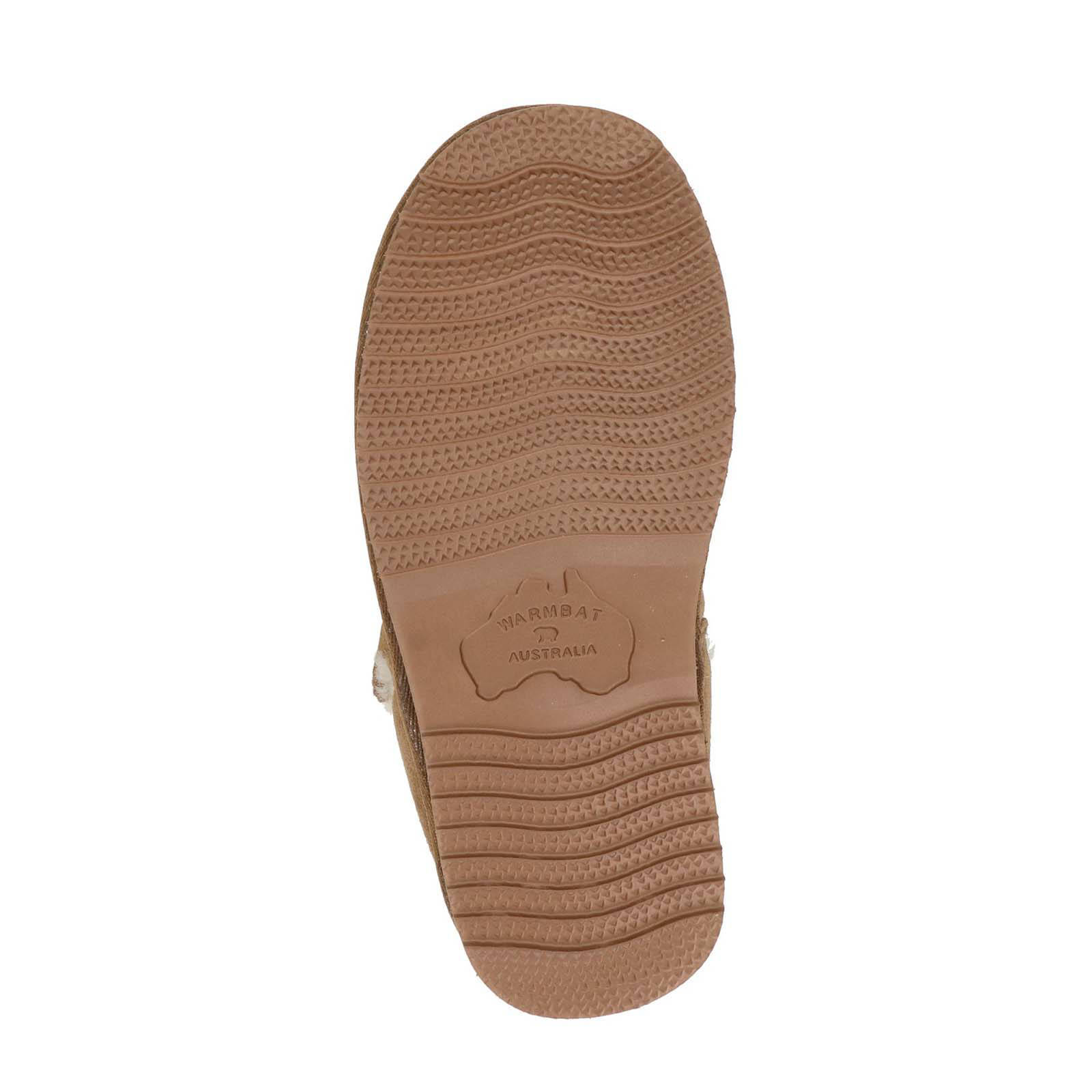 Warmbat Australia gevoerde suède pantoffels