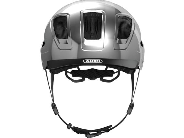 Abus Hyban 2.0 Cykelhjelm, Chrome Silver