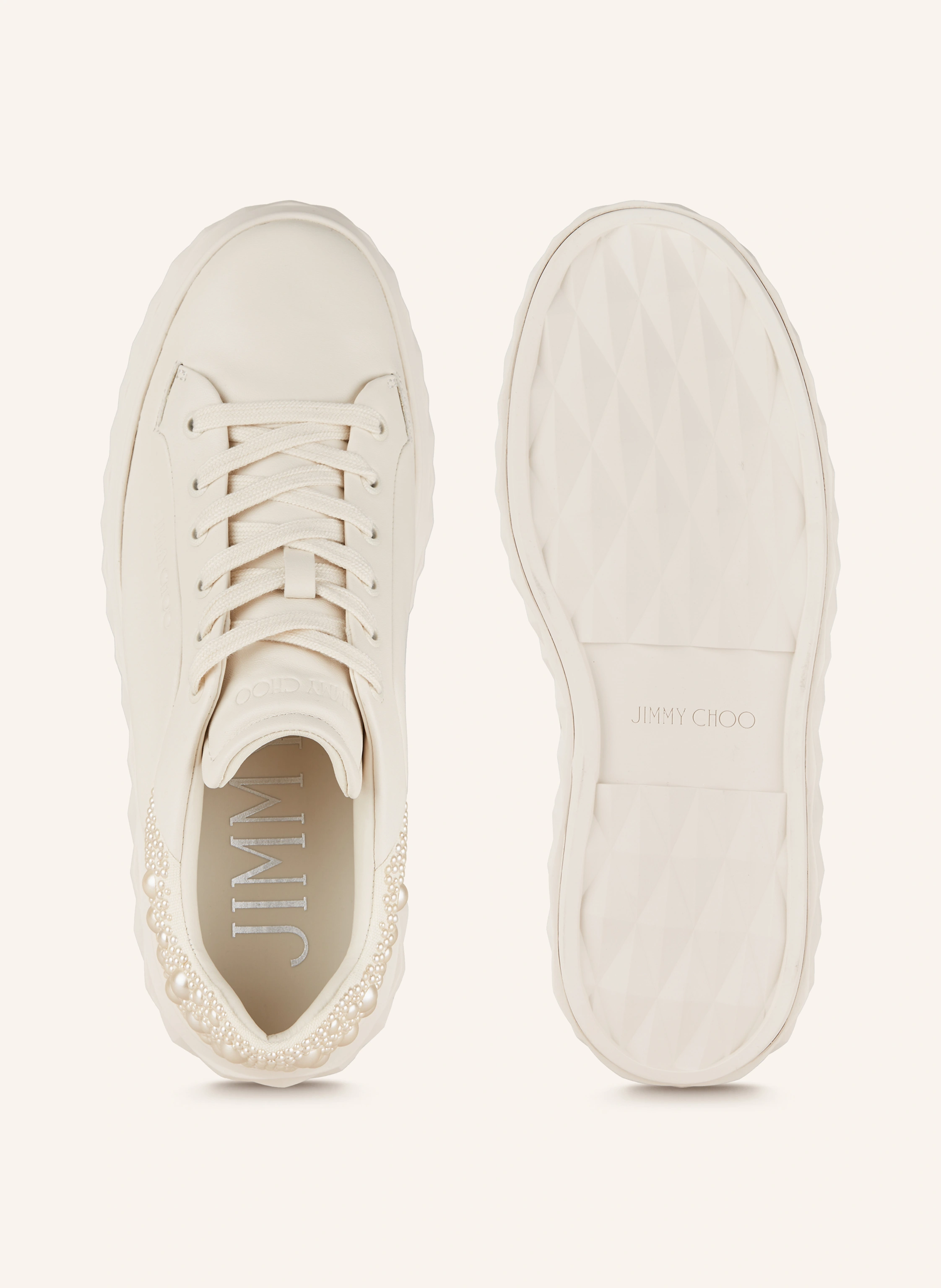 JIMMY CHOO Sneaker DIAMOND MAXI F II mit Schmucksteinen