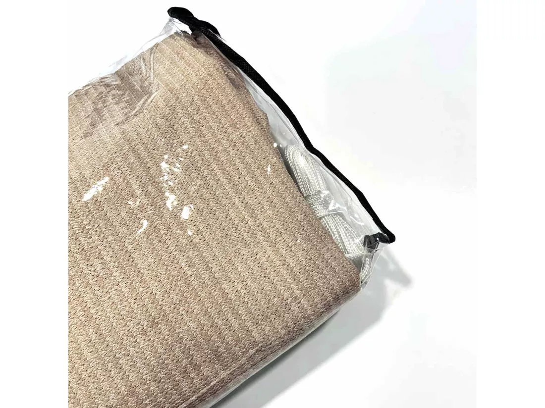 San Miguel - Voile d’ombrage rectangulaire 360x280 cm en PE 180g/m²