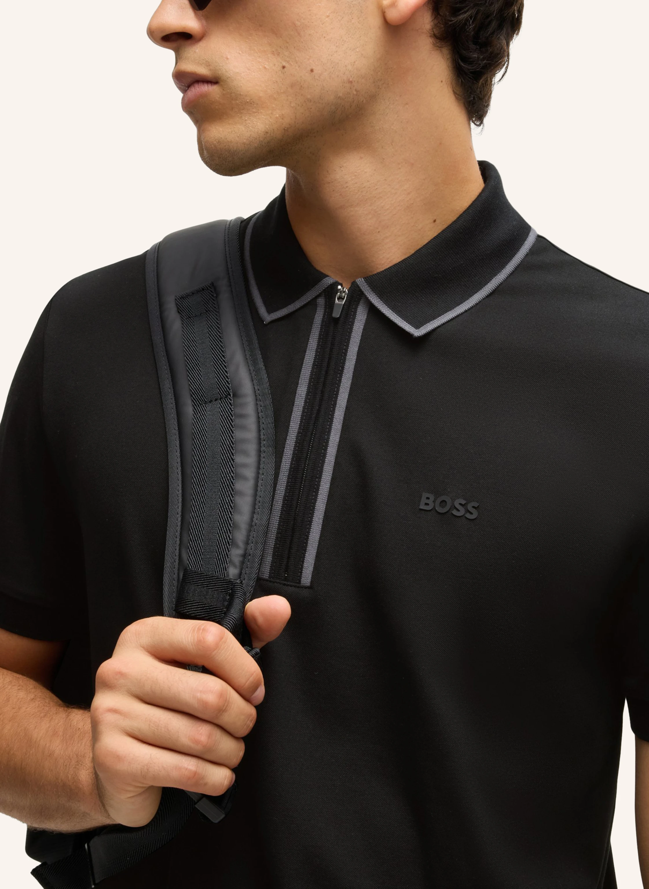 BOSS Poloshirt PHILIX TAPE Regular Fit