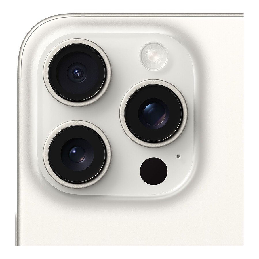 Apple iPhone 15 Pro Max (Titane blanc) - 512 Go