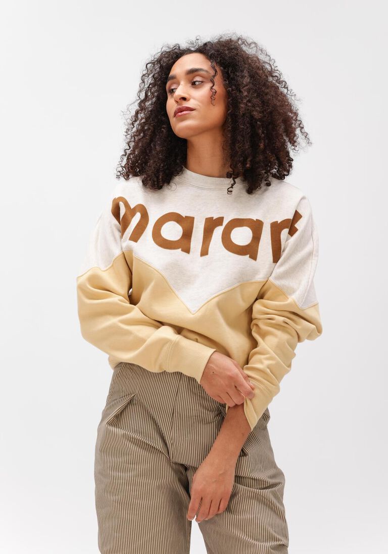 gele isabel marant truien/vesten houston-gz