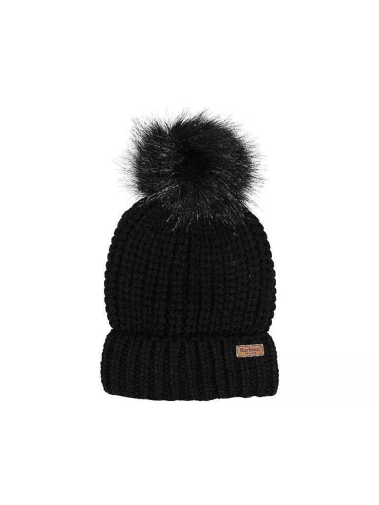 BARBOUR Mütze - Haube SALTBURN schwarz