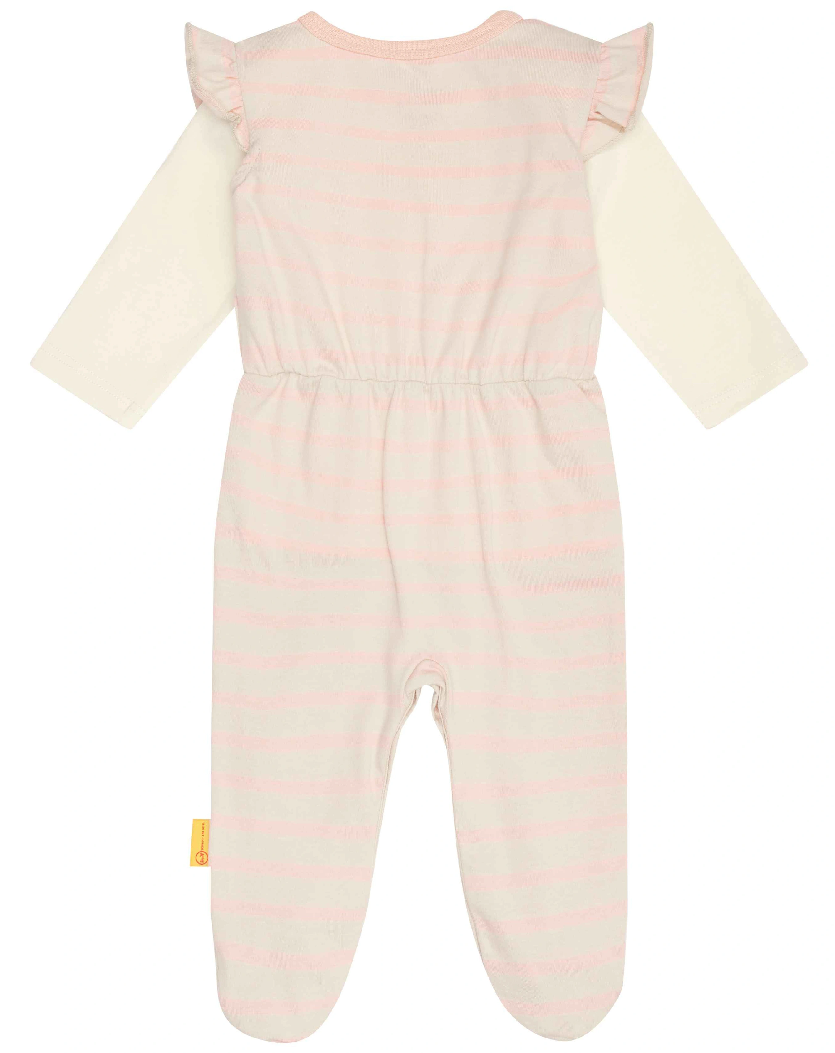 Strampler-Set BIRD'S TWITTERING WELLNESS mit Langarmshirt in peachy keen