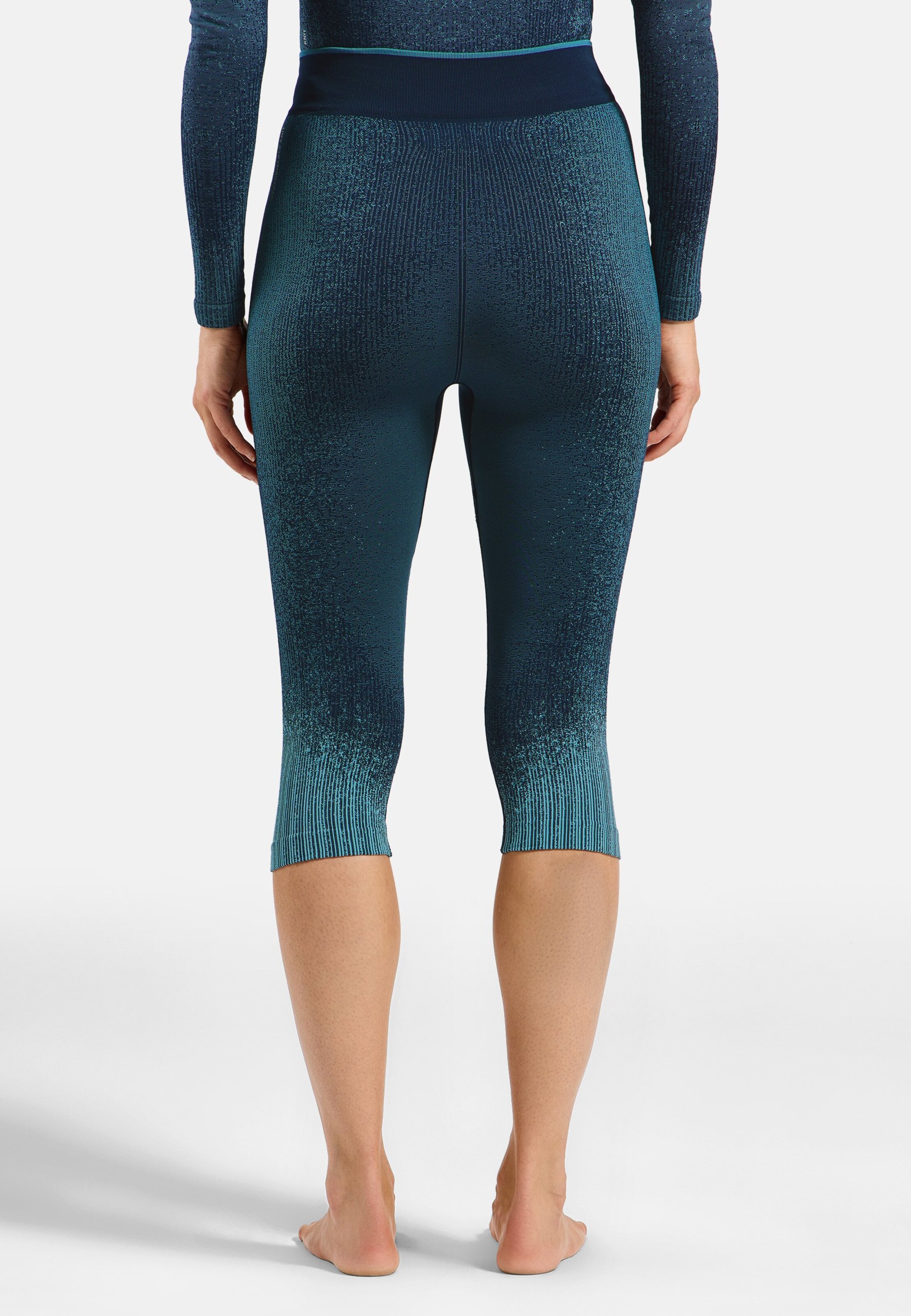 Blackcomb Base Layer 3/4 Tights in provincial blue