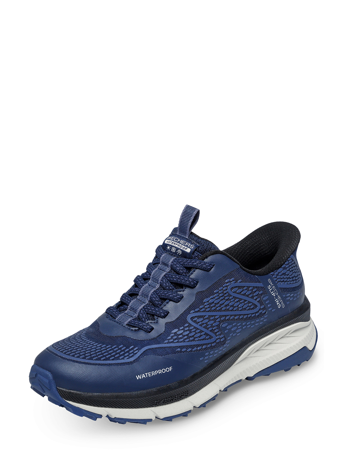 Skechers Slip-ins Switch Back Mist Waterproof Navy