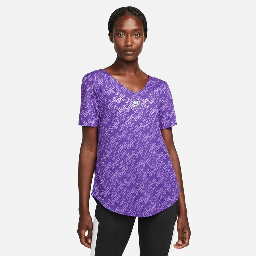 Nike Air T-shirt Running Dri-FIT - Violet Femme
