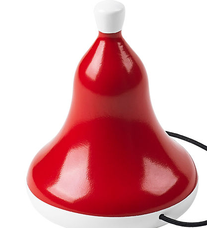 Kay Bojesen Tr?figur - Nissehue - 8 cm - Mellem - R?d/Hvid