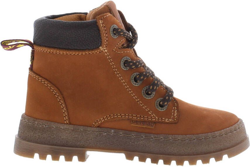 Develab 45841 Veterschoenen Jongens Kids Cognac