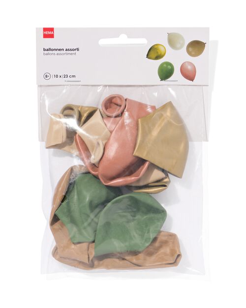 ballons Ø23 cm botanical - 10 pièces