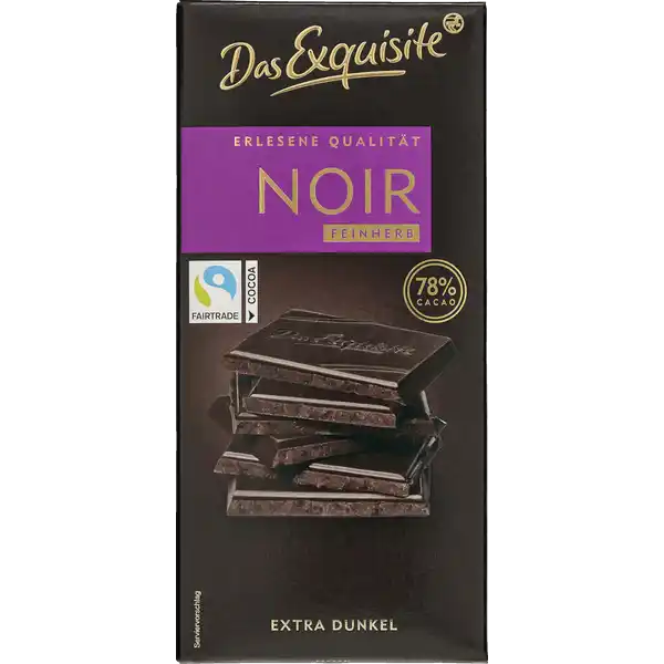 Feinherbschokolade Noir