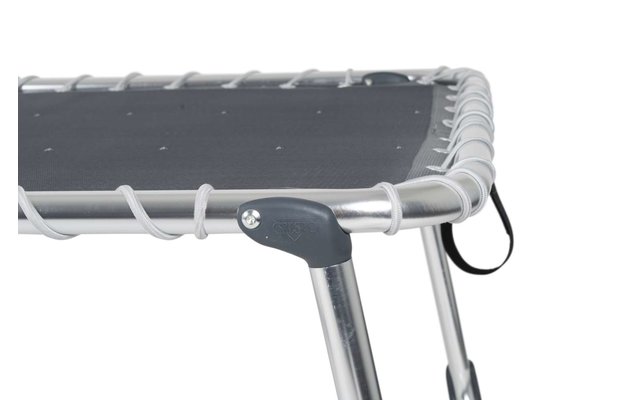 Crespo AL-364 XL Sonnenliege dunkelgrau