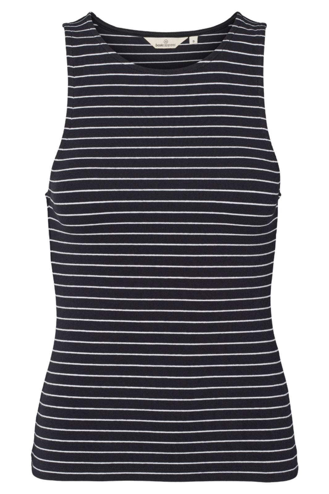 Basic Apparel Ludmilla Top 703 black bright white