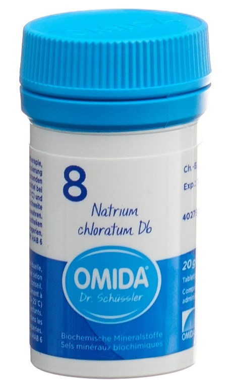 Omida Nr8 Natrium chloratum Tabl 6 D Ds 20 g