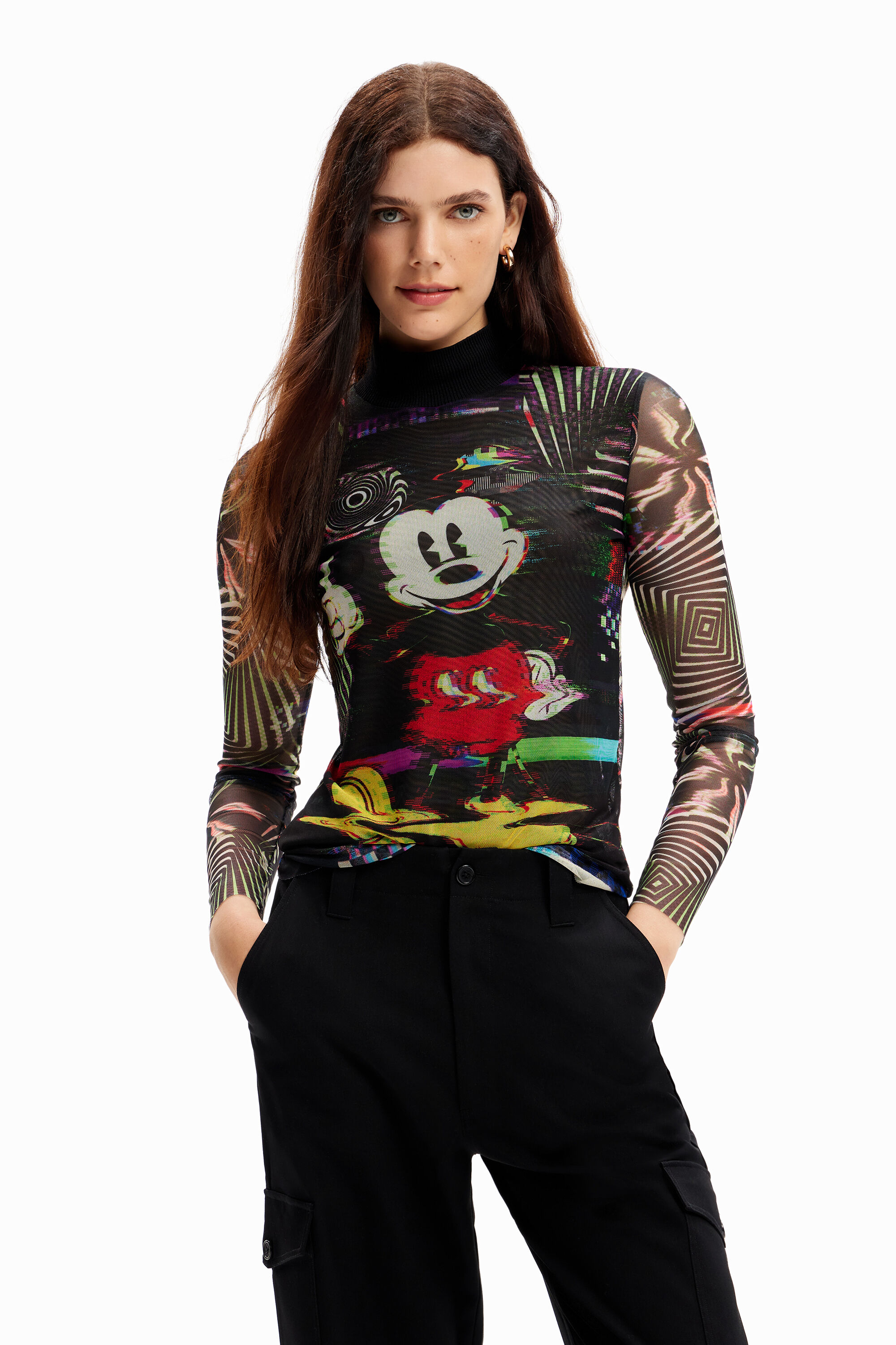 T-shirt tulle Mickey Mouse