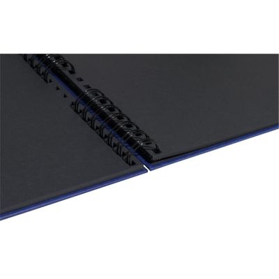 Exacompta - Album photos Japan 32x22 cm - 50 pages pour 150 photos Japan 10 x 15 cm - bleu