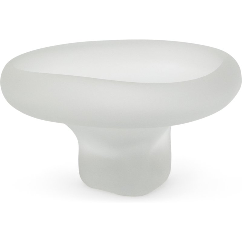 Centre de table Ondaro en verre dépoli 15 cm