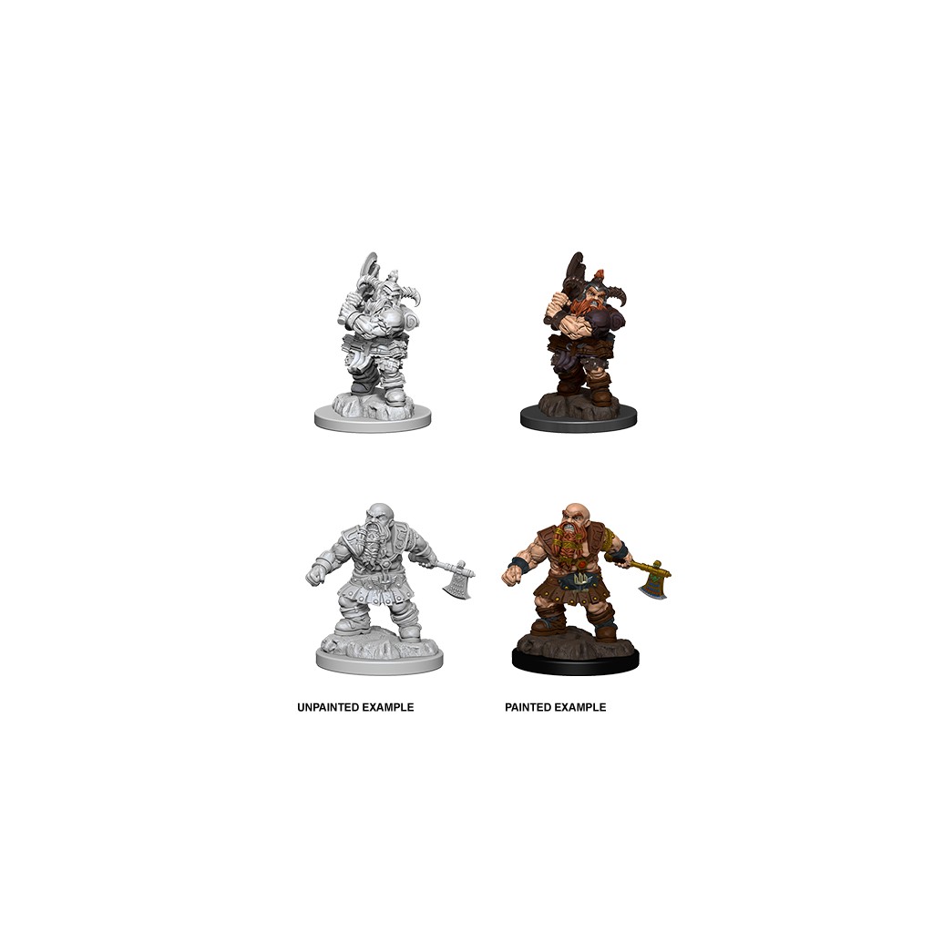 D&D Nolzur's Marvelous Unpainted Miniatures: Male Dwarf Barbarian