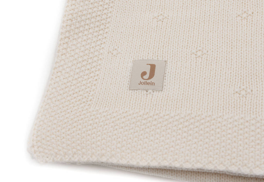 wiegdeken Cosy Knit - Ivory