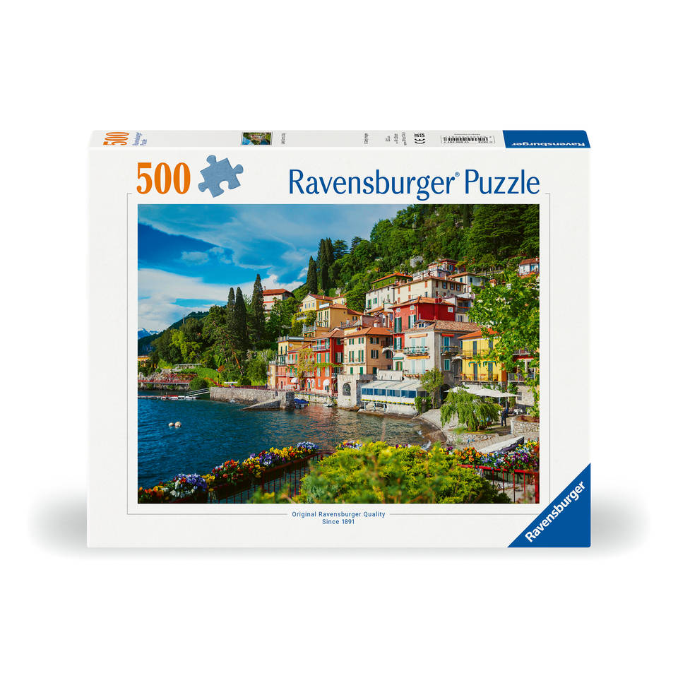 Ravensburger puzzel Comomeer Italië - 500 stukjes