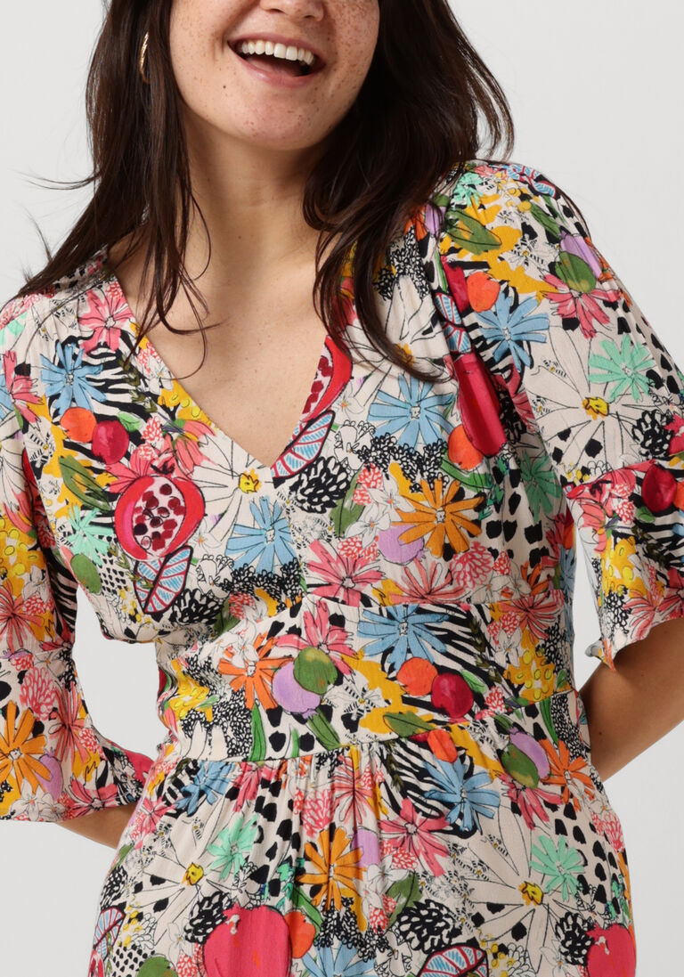 POM AMSTERDAM multi pom amsterdam mini jurk dress liv 7302