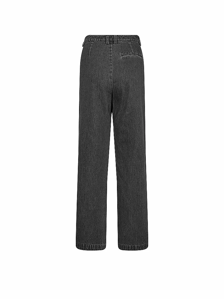 DESIGNERS REMIX Jeans Wide Leg MILES SUIT schwarz