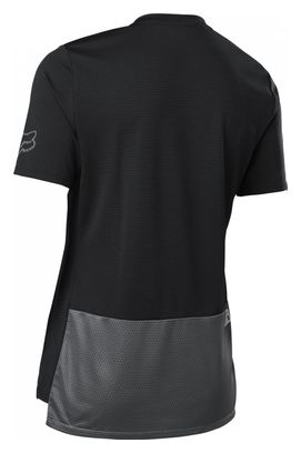 Maillot Manches Courtes Femme Fox Defend Noir