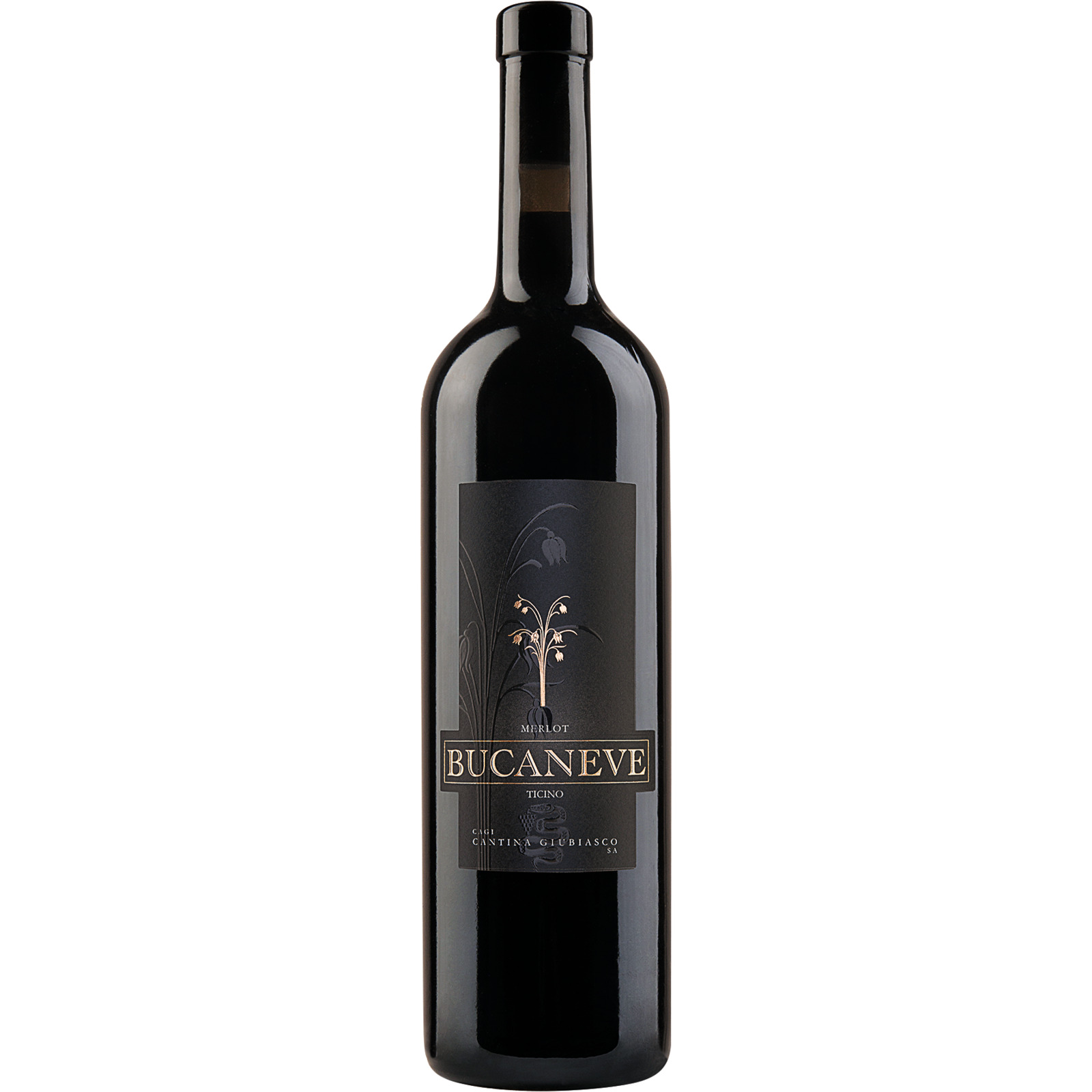 Bucaneve Merlot Ticino Rosso DOC 75 cl