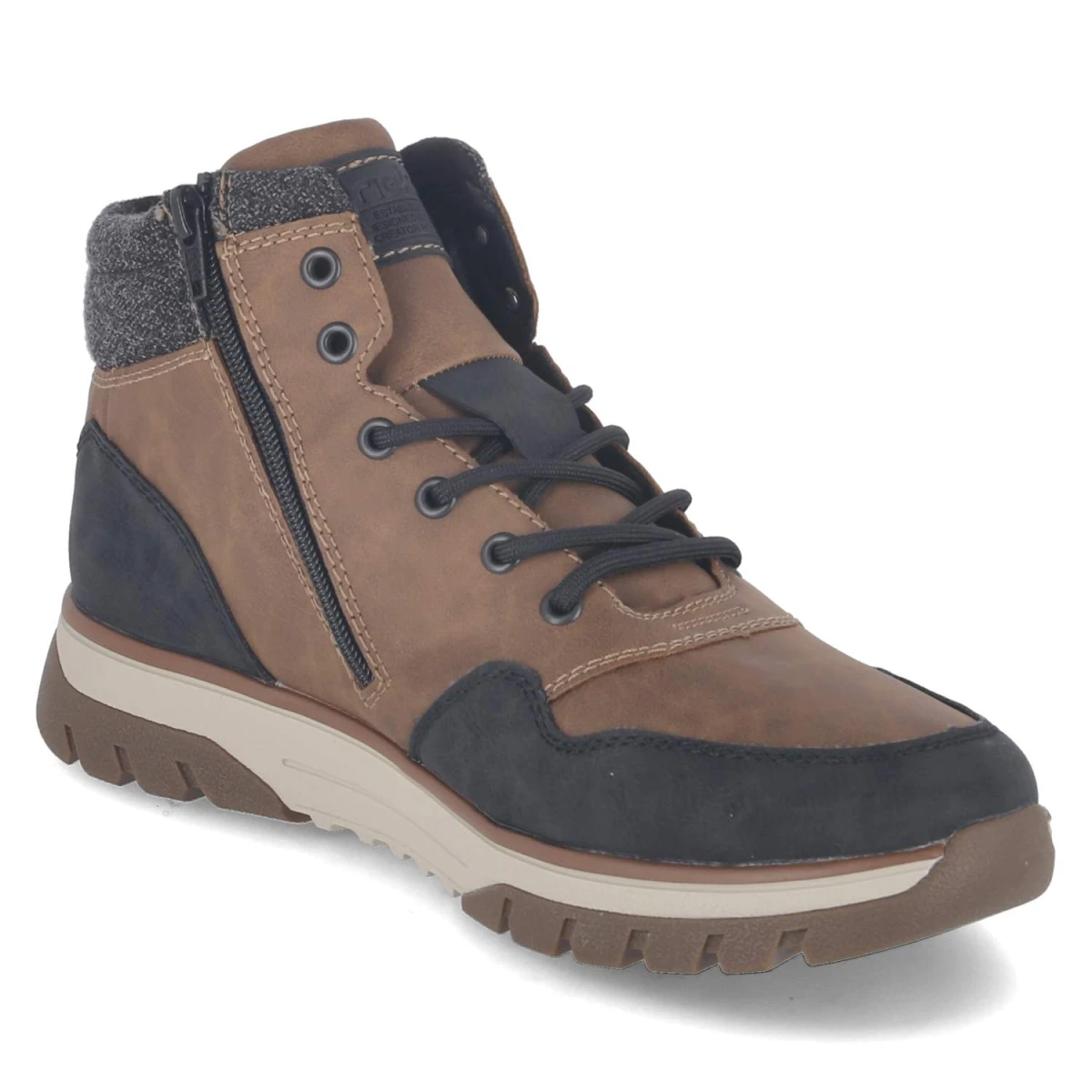 RiekerWinterboots - braun kombi