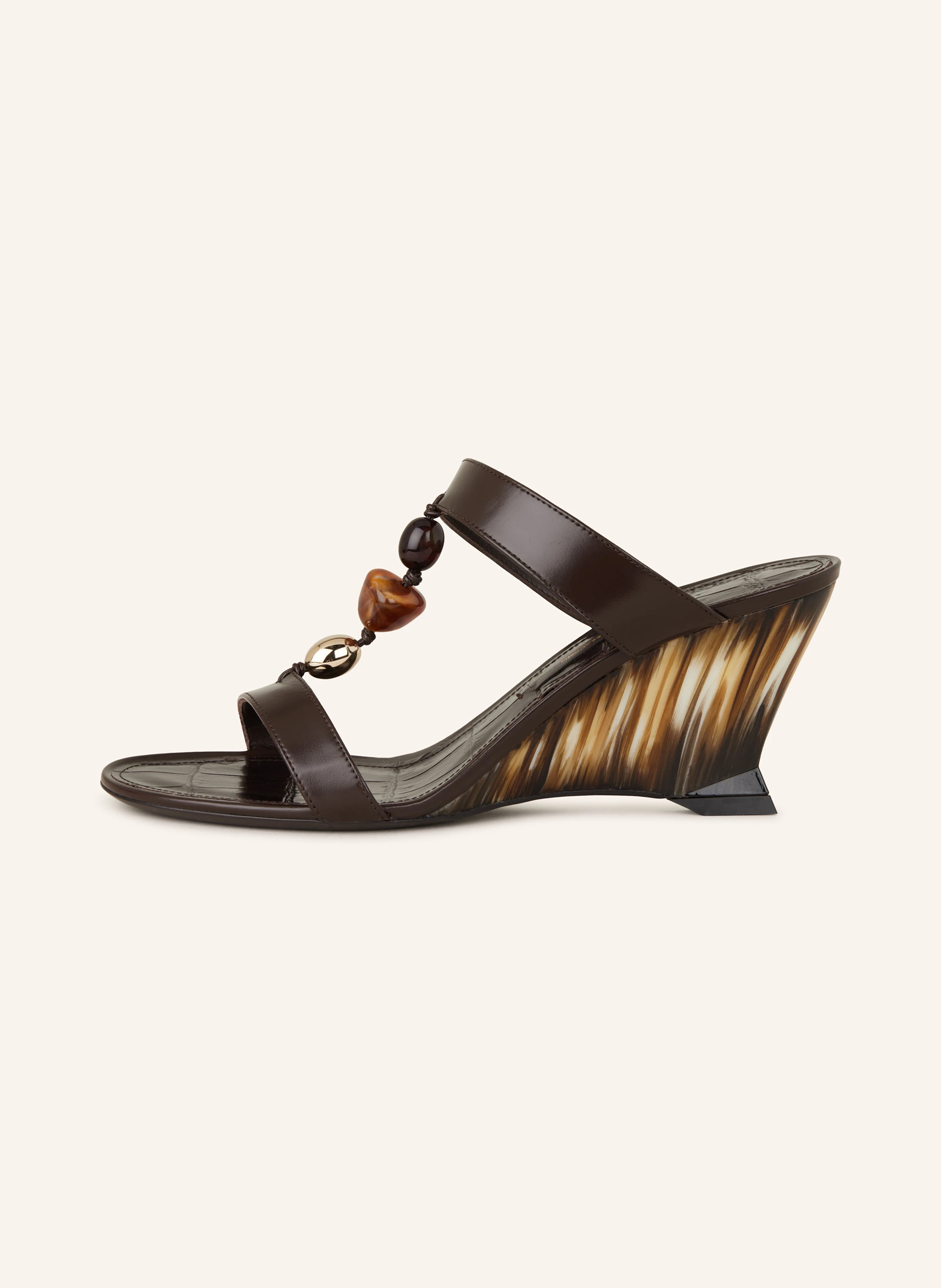 FERRAGAMO Mules SELENY mit Schmucksteinen