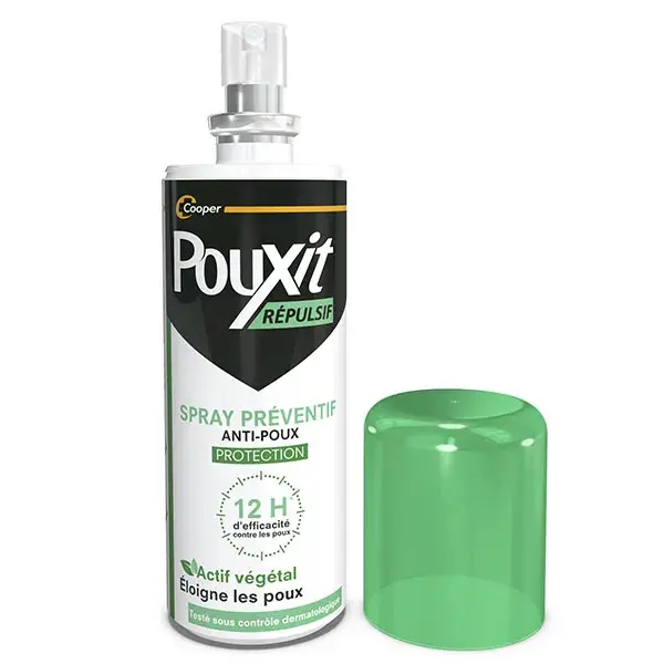 Pouxit Spray Repelente, Spray Preventivo Antipiolhos 75ml