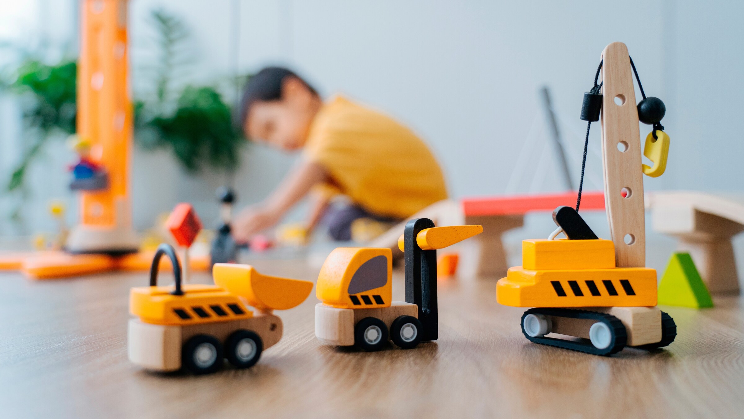 PlanToys Baustellenfahrzeuge