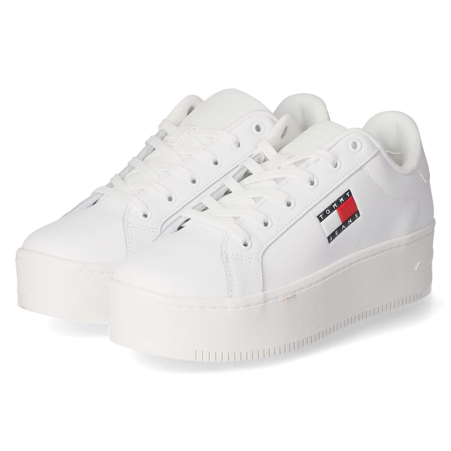 Tommy Hilfiger Low Sneaker FLATFORM  - white