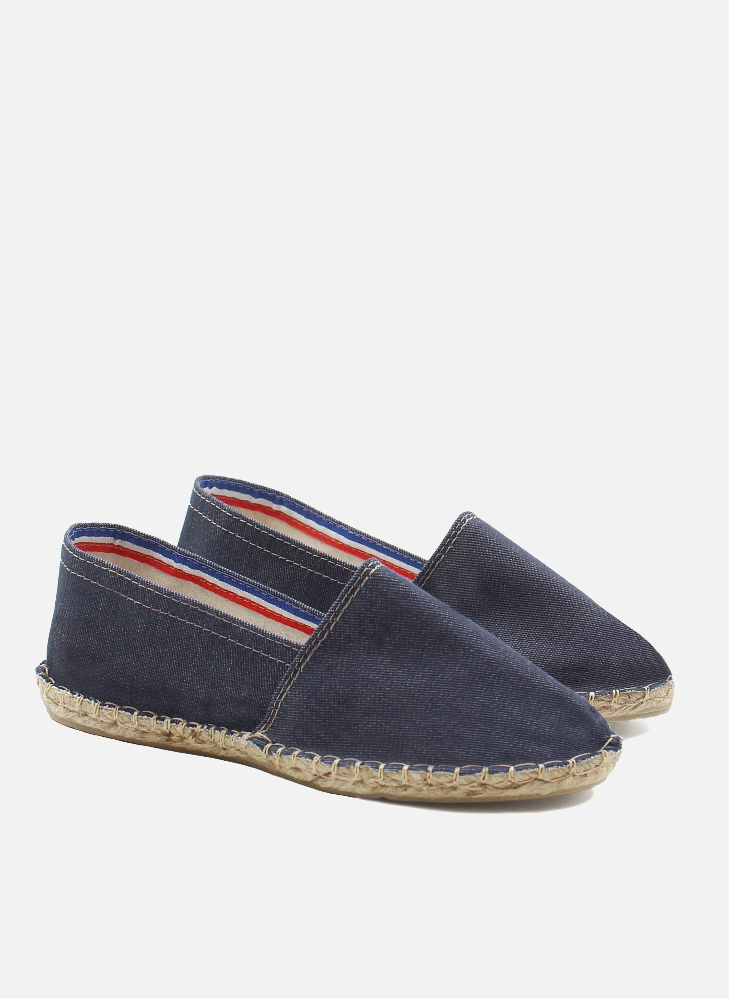 Espadrilles toile jean | Bleu