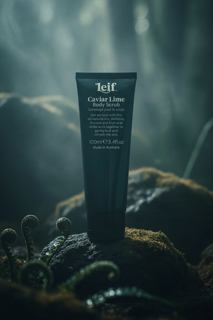 leif lichaamsverzorging caviar lime body scrub 100ml
