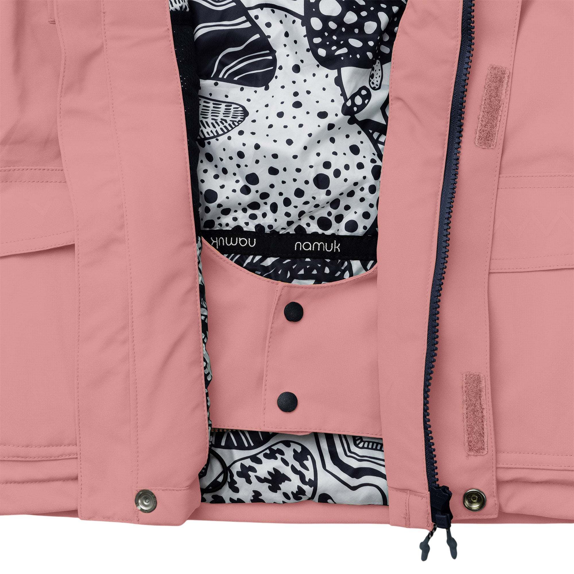 Skijacke Mission Dark rose